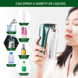 Top 0.0022mm Mini Air Compressor Kit Air-Brush Paint Spray Gun Airbrush For Nail Art Tattoo Craft Cake Nano Fog Mist Sprayer