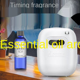 600m3 Timing Schedule Double Use Frggrance Aroma Machine Essential Oil Scent Diffuser 200ml Battery/Electric Oil Sprayer White