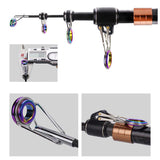 Fishing Rod, Carbon Fiber Telescopic Fishing Pole, Spinning & Casting Rod Designed for Bass, for Fresh & Saltwater