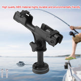Fishing Rod Pole Holder Rack 360 Adjustable Removable Kayak Boat Support Boat Fishing Tackle Accessories Pole Bracket