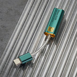 IBasso DC05 ES9219C*2 Portable Headphone AMP Decoding NDK crystal oscillator DAC Type C To 3.5mm 384K Green