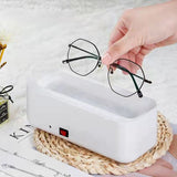 Ultrasonic Eyeglass Glasses Cleaner Cleaning Contact Lenses Watch Rings Jewelry Cleaners Machine Jewellery Tools Washing Machine