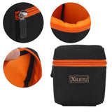 7mm Thick Padded Camera Lens Bag Shockproof Durable Soft Camera Lens Protective Pouch Bag Case for DSLR Camera Lens