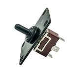 Marine Boat Yacht Trim Tab 3-Way (On)-Off-(On) Momentary Toggle Switch with Aluminum Panel  DC 12V  2pcs