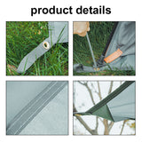 Camping Floor Mat Thicken Picnic Mat Wear-resistant Oxford Cloth Ground Pad Multifunctional Moisture-proof Ground Mat for Hiking