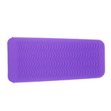 Hair Styling Tool For Curling Iron Hair Straightener Multi-function Non-slip Flat Iron Silicone Heat Resistant Travel Mat Pouch