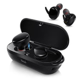 Y30 Smart Digital Display Bluetooth Headset Wireless Mini HIFI Headset Stereo in-Ear Waterproof Sports Earphone With Mic
