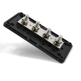 3xHeavy Duty 4 Way Bus Bar/Power Distribution Box with Screw On Cover 300A