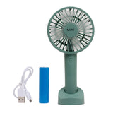 Electric Hand Fan Mini Portable Recharge USB With Battery1200mAh Strong Wind For Desktop Floor Standing Cooling Ventilador Fans