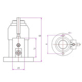 Engraving Machine CNC Tool Presetter Setter Automatic Setting Gauge Z axis Probe Tool Touch Sensor Automatic tool setting