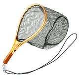 Fishing Landing Net with Elastic Lanyard Fly Fishing Net Fishing Catch and Release Net Everything for Fishing