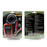 BA101 Car Battery Tester 12V Digital Battery Tester Analyzer 100 2000CCA 220AH with Japanese Korea French Car Diagnostic