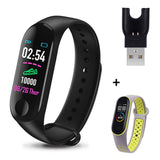 Sport Smart Band Women M3 Fitness Band With Replacement Strap for ios Android Phone IP67 Life Waterproof Heart-Rate Monitor