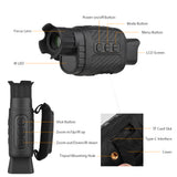 Infrared Night-vision Scope Monocular Digital Infrared Night Detection Single-tube Night Vision Device Photo/Video/Playback