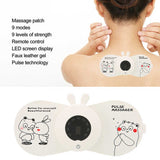 EMS Muscle Stimulator Pain Relief Therapy 9 Modes Electric Pulse Neck Shoulder Massager Relieve Muscle Pain
