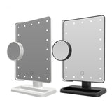 10X Magnification Detail Mirror Lighted Makeup Dressing Table Mirror with 20 LED Light Tabletops Cosmetic Mirror