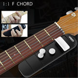 Portable Pocket Guitar F Chord Trainer Practice Tools Guitar Finger Exerciser for Beginner Guitar Accessories
