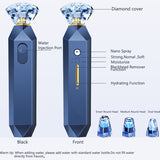 2022 Diamond Blackhead Removal Oxygen Injection 2in1 Spray Moisturizing Pores Deep Cleansing and Face Tightening Rejuvenation