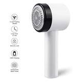 2 In 1 Portable Clothes Sweater Fuzz Fabric Shaver Electric Lint Remover USB Rechargeable Pill Remover Lint Pellet Cut Machine