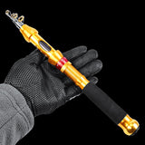 Carbon Fiber Rotating Fishing Rod Carp Feeding Rod Travel Mini Fishing RodRetractable Rock Fishing Rod High Quality 1.5m-3.6m