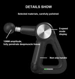Massage Gun Muscle Relaxation Massager For Body Adjustable Elbow Arm 3 Positions Electric Muscle Stimulator MG47203
