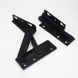 Triangle Spring Hinge Black Split Spring Sofa Hinge Multifunctional Adjustable Angles Sofa  Bed Hinges Hardware Accessories