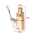 Bike Repair Tool Portable Inflatable Pump for Bicycle Tire Air Chuck Inflator Pump Valve Connector Clip Adapter Bike Accessories
