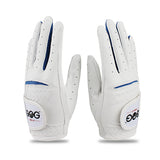 Pack 1 Pair Golf Gloves Kids Blue Pink Soft Fabric Lycra Breathable Elastic Left Hand Right Hand Leather Gloves