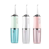 Waterproof Oral Irrigator Electric Dental Scaler USB Charging Water Floss Pick Jet Flosser Teeth Cleanser Tools Tartar Removal