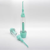 LV190 Teeth Cleaner Manual Jet Water Oral Irrigator Portable Hygiene Flosser Health Care Teeth Cleaning Tool