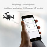 Folding Mini Drone 2.4G Wifi 720P HD Camera Altitude Hold Quadcopter Start App Intelligent Designated Line Flight Easy To Use