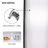 SUNL 3D Printing Filament PLA SILK Filament 3KG for 3D Printer with Spool Colorful Eco-friendly Material to DIY Artwork Printing