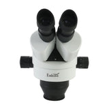 3.5X-90X Continuous Zoom Binocular Stereo Microscope Head WF10X/20MM Eyepiece Rubber Eye-guards For Phone PCB Soldering Repair