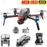 2021 New M1 pro drone HD mechanical 2-Axis gimbal camera 4K HD Camera 1.6KM control distance 5G wifi gps system supports TF card