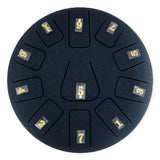 8 Inch 11 Tones Steel Tongue Drum with 1 Pair Mallets Storage Drum Bag Percussion Musical Instruments Hand Pan Drum