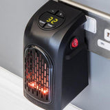 Portable Mini Handy Electric Fan Heater Heating Stove Radiator Warmer Plug in Hot Air Fast Wall Heater Blower for Home Winter