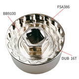 ZTTO 5-in-1 Bicycle Bottom Bracket for BB9000 BBR60 DUB BSA30 FSA386 BB Integrated Bottom Bracket Disassembly Tool Bicycle Parts