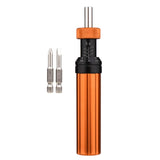 Preset Torque Screwdriver with Slotted/ Cross Screwdriver Bit 1/4 Inch Hex Drive Micro Adjusting Torque Limited Screw Driver