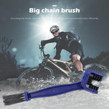 3pcs/Set Bicycle Chain Cleaning Brushes Portable MTB Bike Cleaner Scrubber Kit Cycling Maintenance Wash Tools