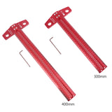 300/400mm Aluminum Alloy Woodworking Marking T-Ruler Scriber Square Hole Scribe Precision Marking Gauge Rules Measuring