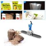 Hand Pliers Sealer 200/300/400mm Impulse Heat Sealing Machine 220V 550W Aluminum Foil Pouch Foil Bag Sealer Packer