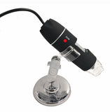 1000X digital USB microscope 8 LED lights electronic microscope Camera Microscop Magnifier+calibration ruler 40X-1000X handheld