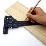 Line Gauge Carpenter Drawing Woodworking Scribing Mark Marking Measuring Tool Lightweight Parts Gauging Survey