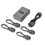 4-in-1 Battery Charger Gallium Nitride 120w Constant Voltage Smart Battery Charging Hub Compatible For Dji Mini 3 Pro