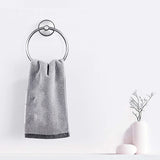 Suction Cup Towel Ring Punch-Free 304 Stainless Steel Bathroom Toilet Towel Rack Pendant Hanging Ring