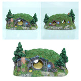 Simulation House Creative Fish Tank Ornament Aquarium Mini Resin Decoration for Home Store Shop Aquarium Fish Tank Landscape