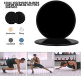 Large AB Roller Set with Push-up Rod Sliding Disc Rope Skipping Hand Exercise Knee-protector Home Gym Exercise Set  ab machine