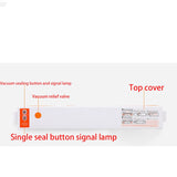 Vacuum Sealer Packaging Machine 220V Household Food Vacuum Sealer Film Sealer Vacuum Packer Including 20Pcs Bags EU Plug