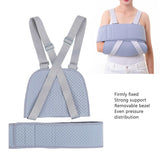 Back Support Arm Slings Shoulder Immobilizer Even Pressure Adjustable Shoulder Sling Arm Sling with Breathable Hole for Broken
