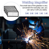 1 PCS Diopter Welding Helmets Electric Welding Eye Protections Lens Glass Magnifier Lens Electric Arc Welding Cutting